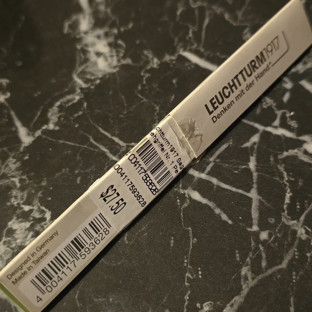 ❤️BUY 10 GET 5 FREE  Drehgriffel Nr. 1 Sage Ballpoint pen, Retail $27.50